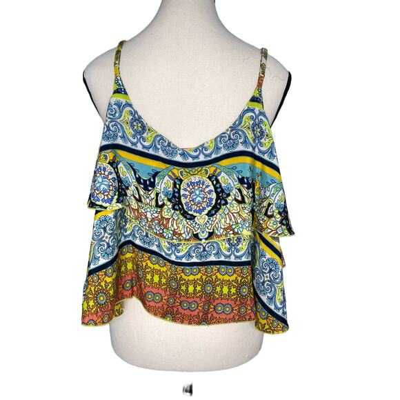 RAGA Boho Cropped Tank Top - Picture 2 of 8